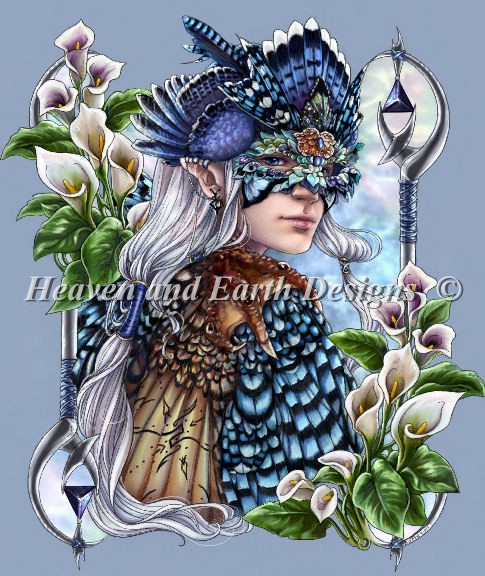 Masquerade Bluebird - Click Image to Close